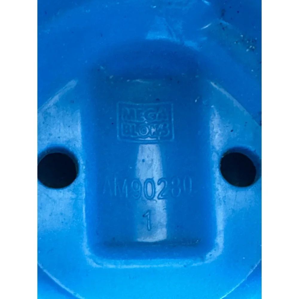Mega Bloks First Builders Jeep Boy Figure Teal Hat AM90280